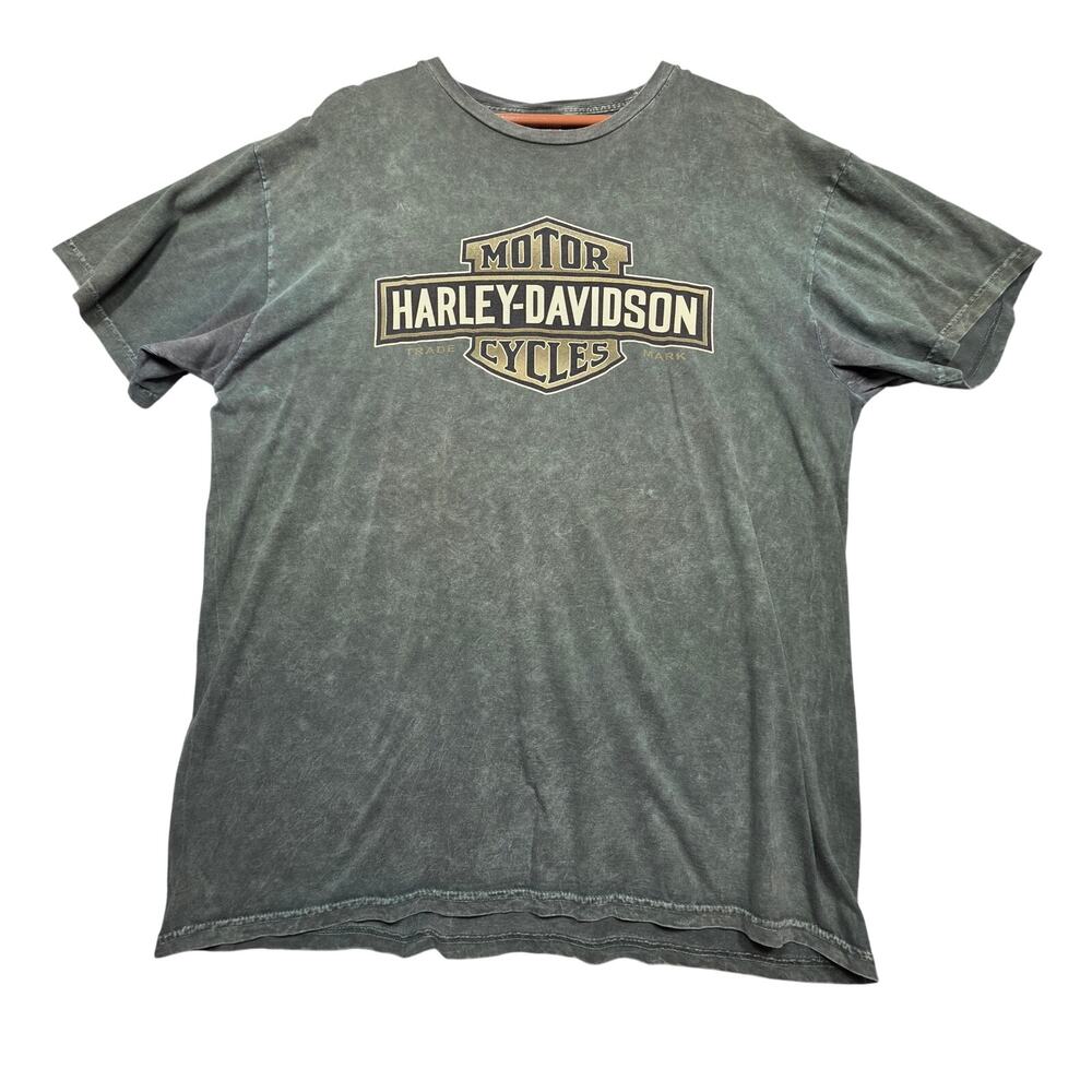 Men's Green Harley Davidson Rochester Minnesota Tshirt